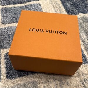 Louis Vuitton Signature Orange Gift Box and Bags
